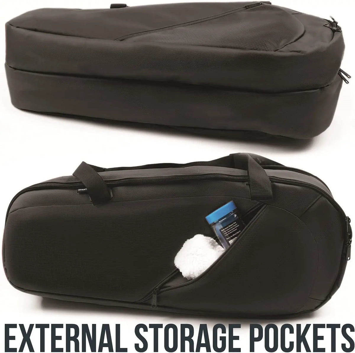 Tennis and Racquetball Gear Bag for Men Women Holds Rackets