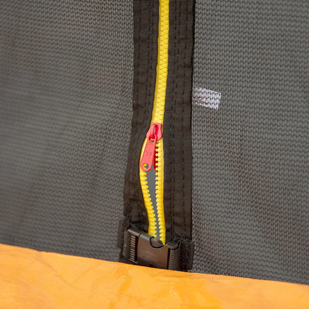 Trampoline With Basketball Hoop And Inner Safety Enclosure