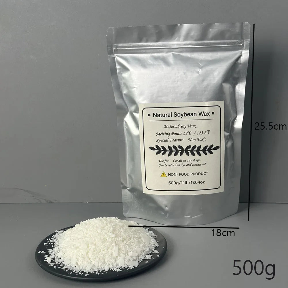 Pure Soy Wax And Paraffin For DIY Candles And Aromatherapy