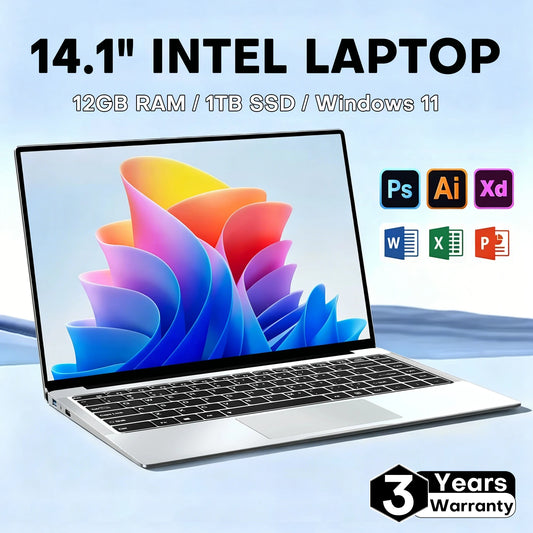 Xia Man Windows 11 Pro Laptop With Intel Atom E3950