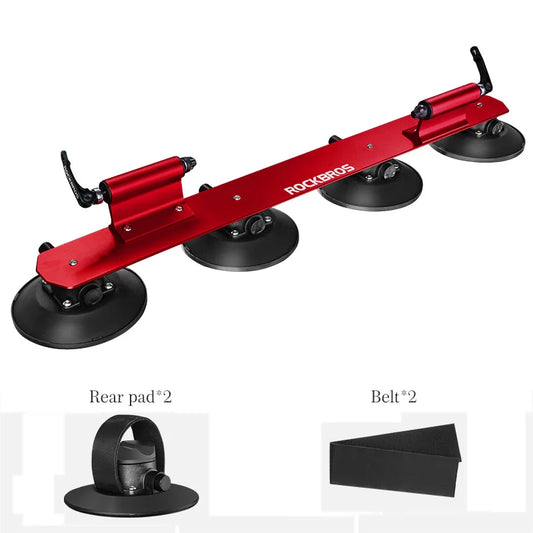 ROCKBROS Car Bicycle Roof Rack Carrier With Suction Cups