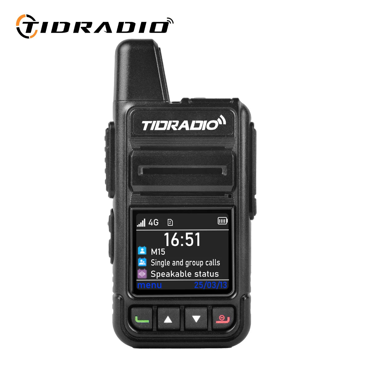 TIDRADIO M15 Long Range Walkie Talkie POC Radio App