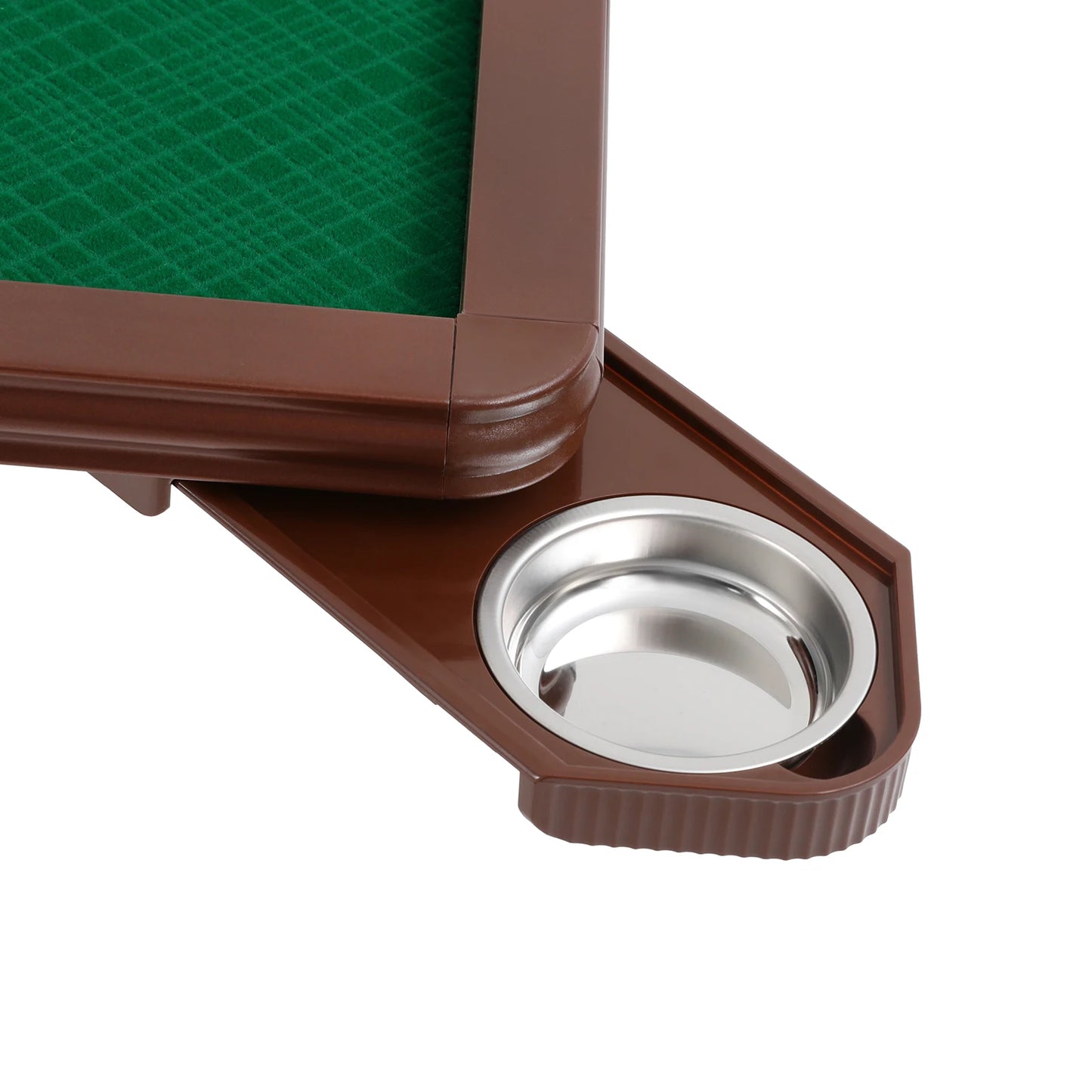 Foldable Mahjong Table For Four With Cup Holders And Drawers