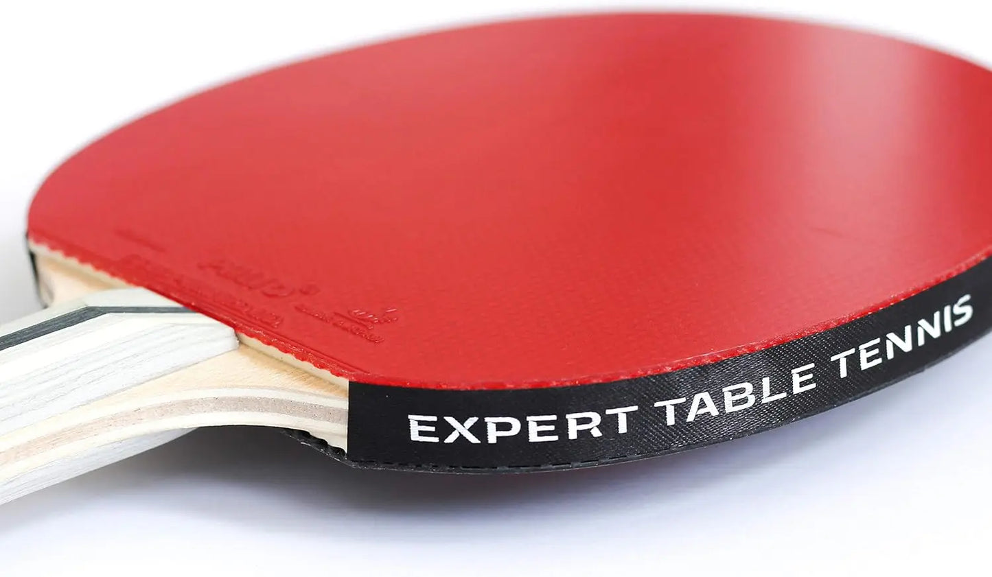 Table Tennis Racket With Case ITTF Approved Spin And Control