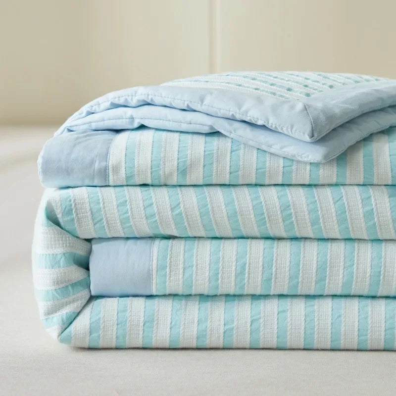 Jacquard Summer Quilt 100 Percent Cotton With Soya Fibre Filling
