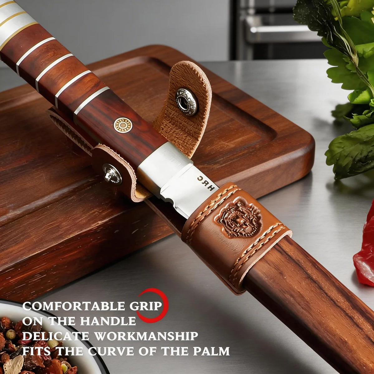 M390 Stainless Steel Meat Cutting Knife Set With Sharp Blades