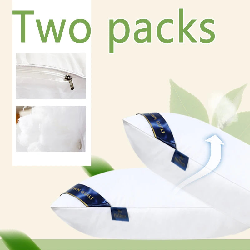 Memory Foam Pillow With Cotton Cover For Luxury Hotel Comfort
