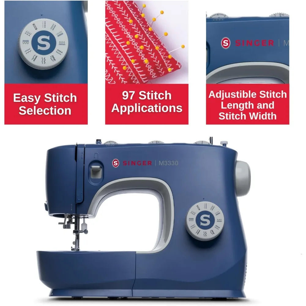 XMSJ M3330 Sewing Machine With 97 Stitches For Beginners