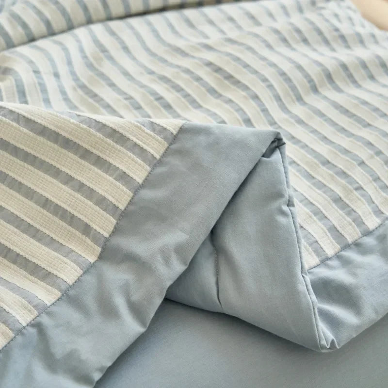 Jacquard Summer Quilt 100 Percent Cotton With Soya Fibre Filling
