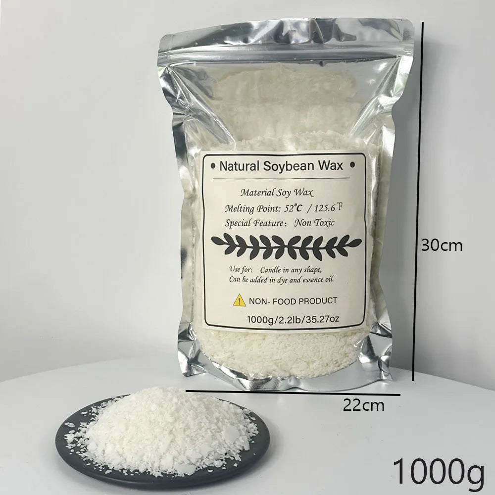 Pure Soy Wax And Paraffin For DIY Candles And Aromatherapy