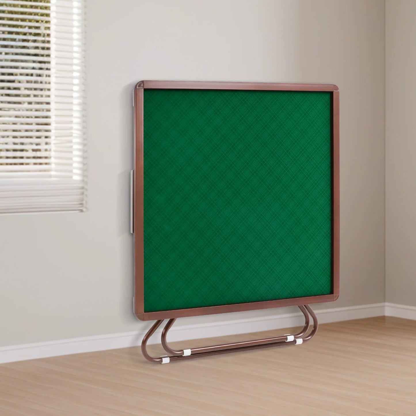 Foldable Mahjong Table For Four With Cup Holders And Drawers