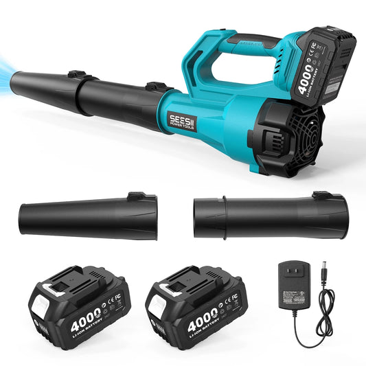SeeSii 900000RPM Brushless Turbo Leaf Blower 780CFM For Makita 18V