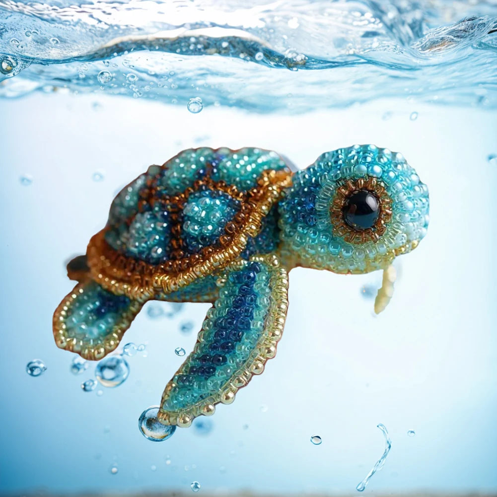 Ocean Beadwork Embroidery Kit Creative Handmade Gift
