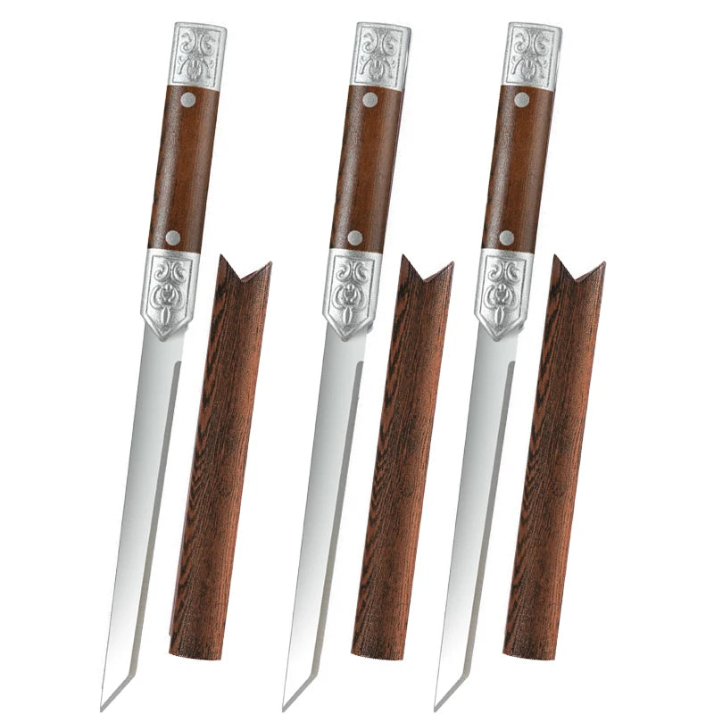 M390 Stainless Steel Meat Cutting Knife Set With Sharp Blades