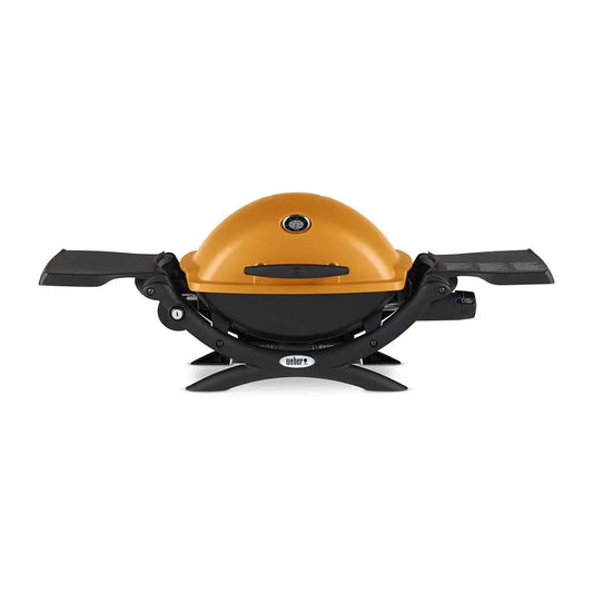 YTYIN Q1200 Portable Liquid Propane Grill With Cast Iron Grates