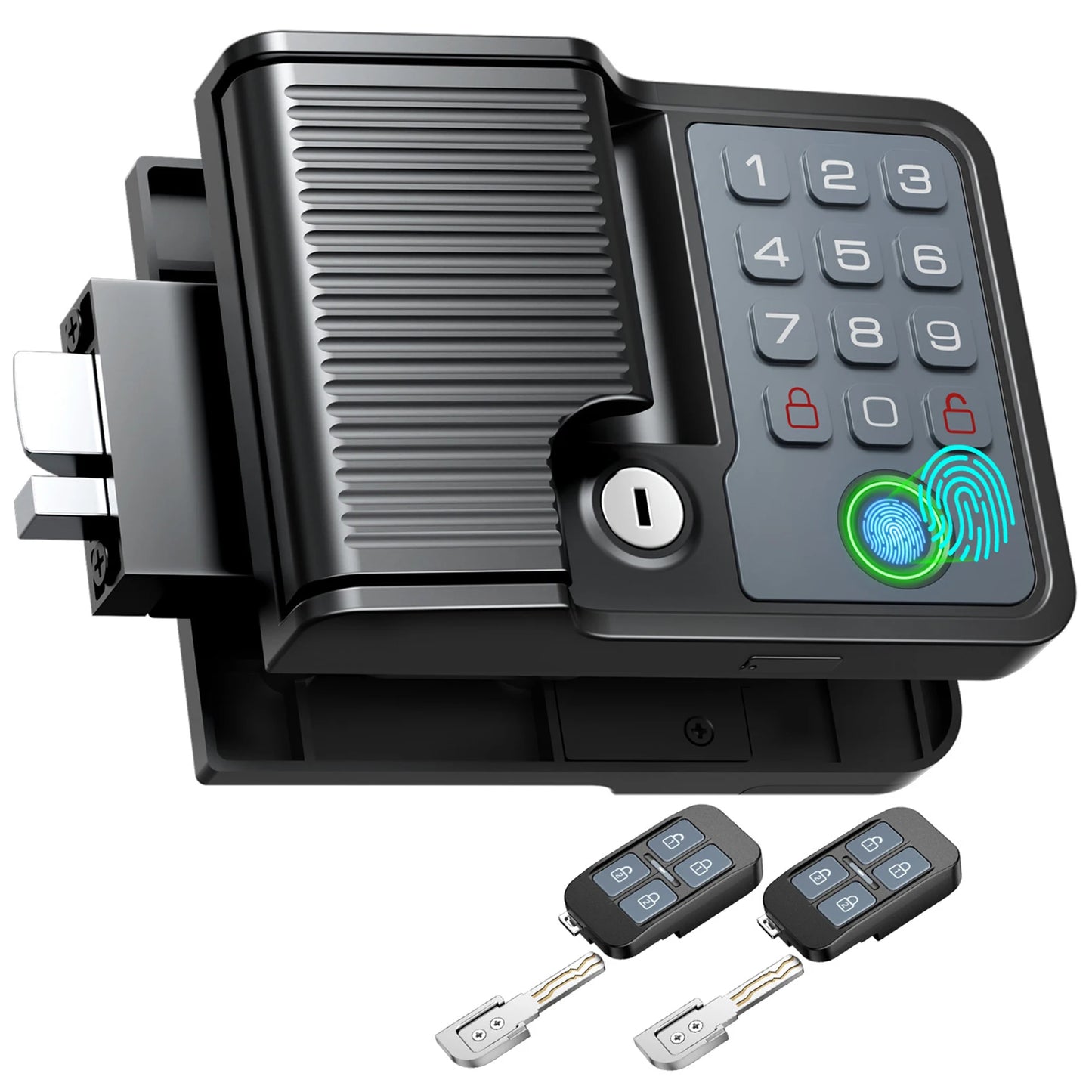 Smart RV Door Lock Keyless Entry Weatherproof With Fingerprint Keypad