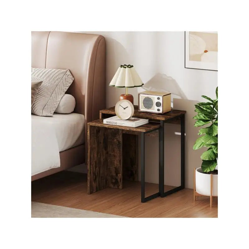 2-In-1 Coffee And End Table Set For Modern Living Rooms