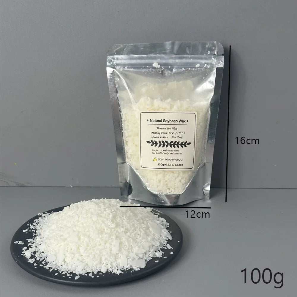 Pure Soy Wax And Paraffin For DIY Candles And Aromatherapy