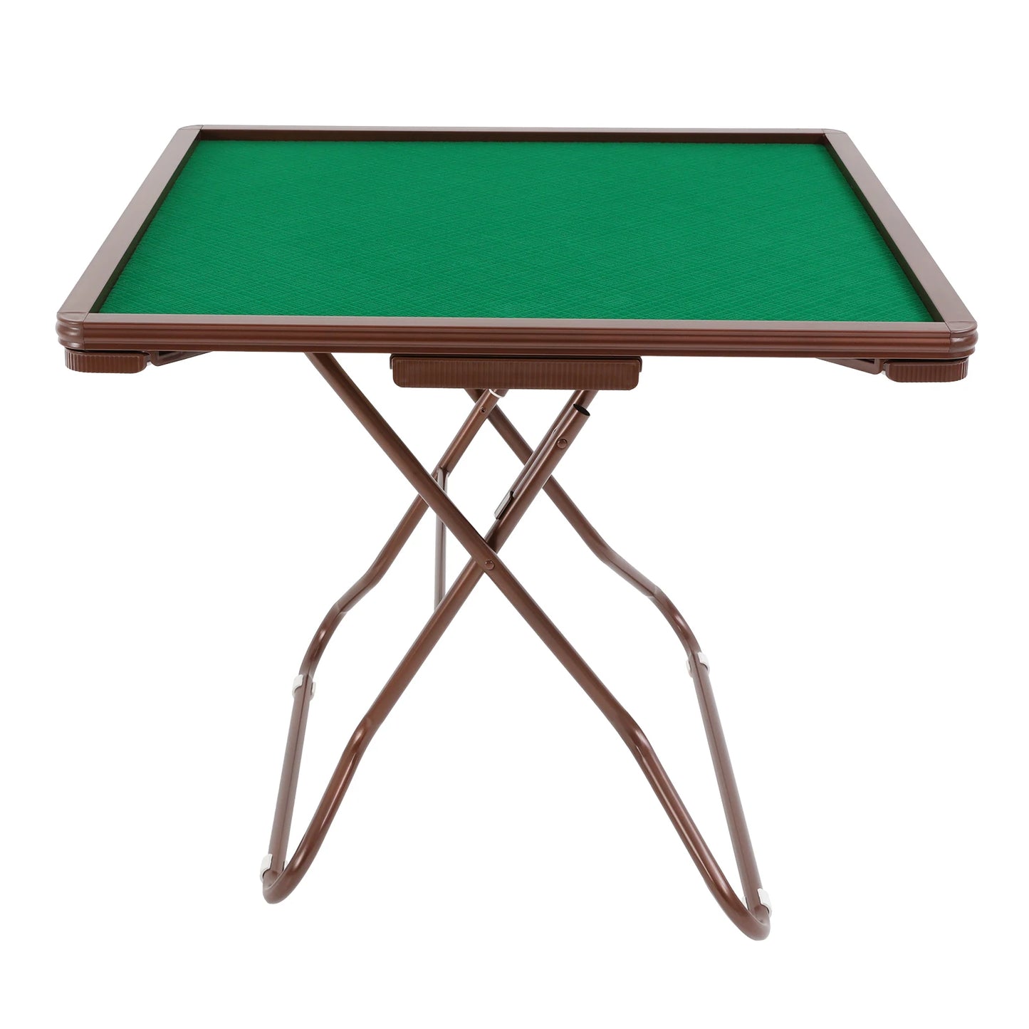 Foldable Mahjong Table For Four With Cup Holders And Drawers
