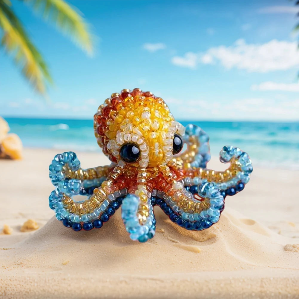 Ocean Beadwork Embroidery Kit Creative Handmade Gift