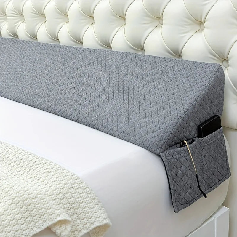 Bed Wedge Pillow Adjustable for Headboard and Snoring Relief