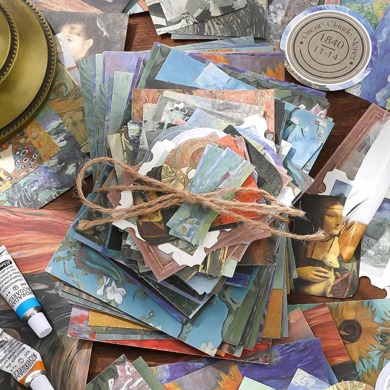 Creative Scrapbook Vintage Paper Kit For Junk Journals And Collages