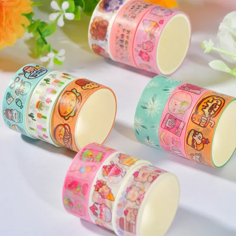 Washi Tapes Set 60 Designs For Scrapbooking And Journaling