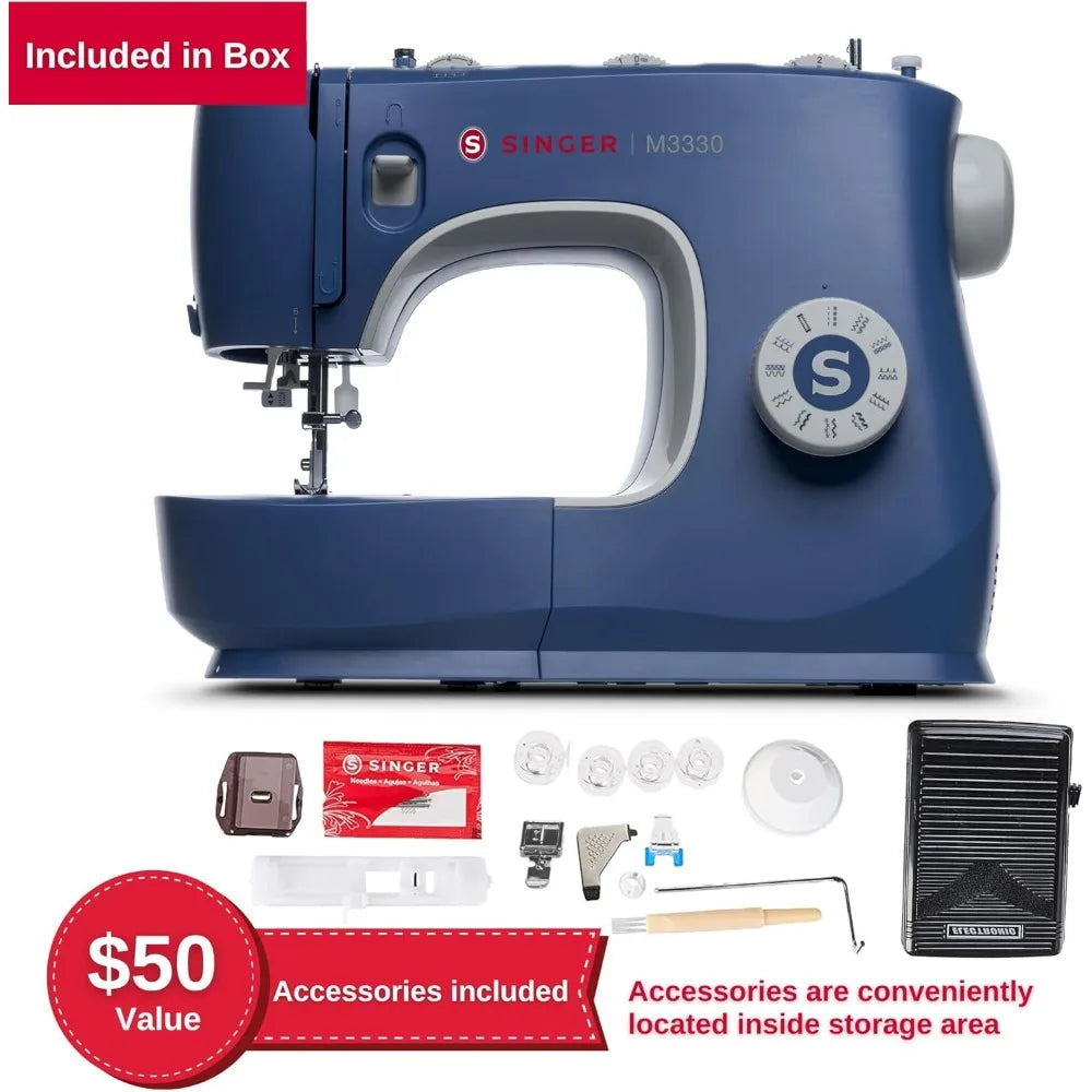 XMSJ M3330 Sewing Machine With 97 Stitches For Beginners