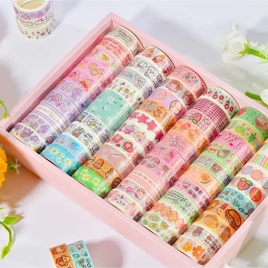 Washi Tapes Set 60 Designs For Scrapbooking And Journaling