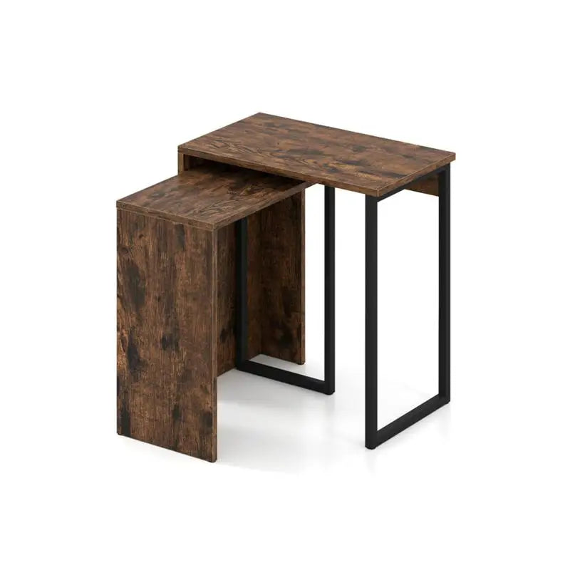 2-In-1 Coffee And End Table Set For Modern Living Rooms