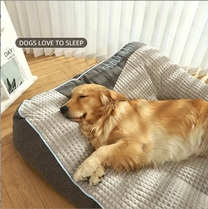 Extra Thickened Orthopedic Dog Bed For Large Dogs And Seniors