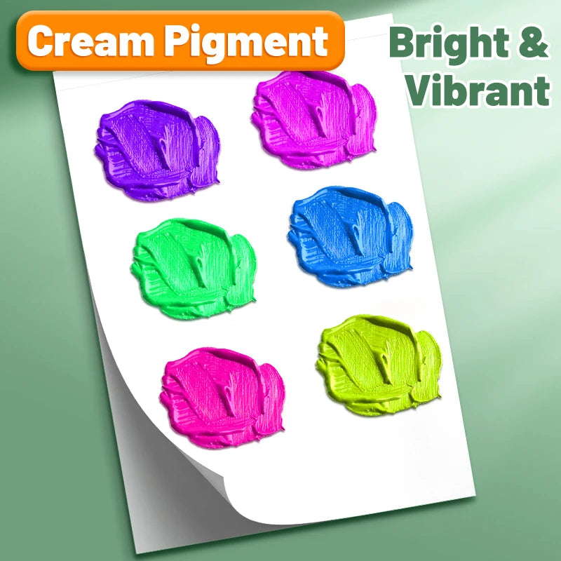 Waterproof Acrylic Paint Set for DIY Crafts and Art Projects