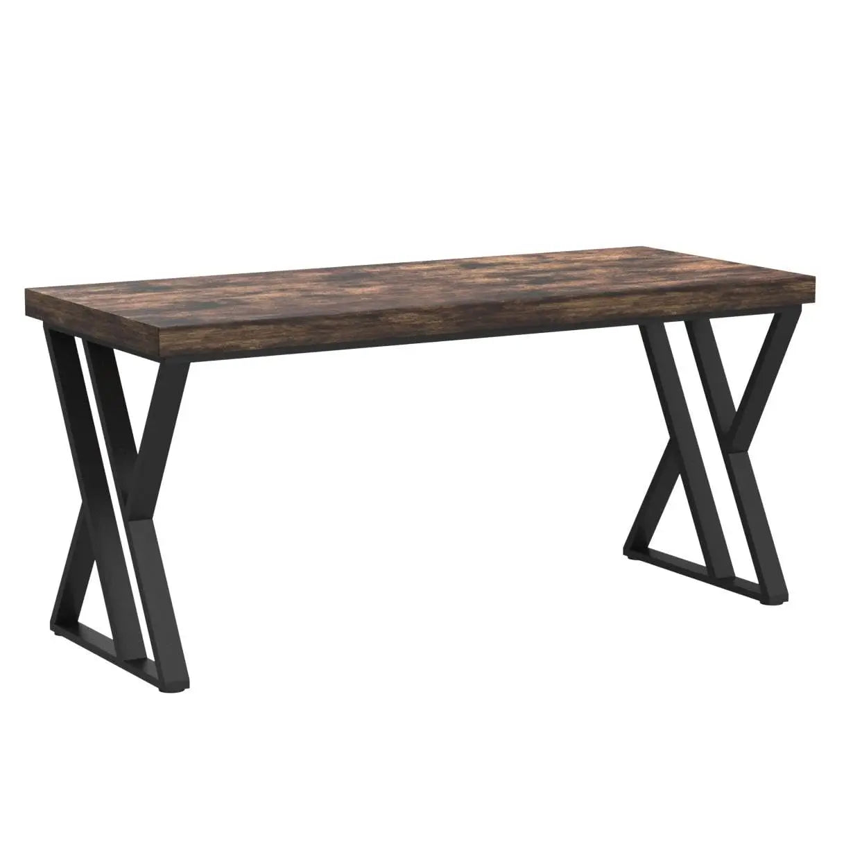 Tribesigns Writing Computer Desk With Z-Shaped Metal Legs