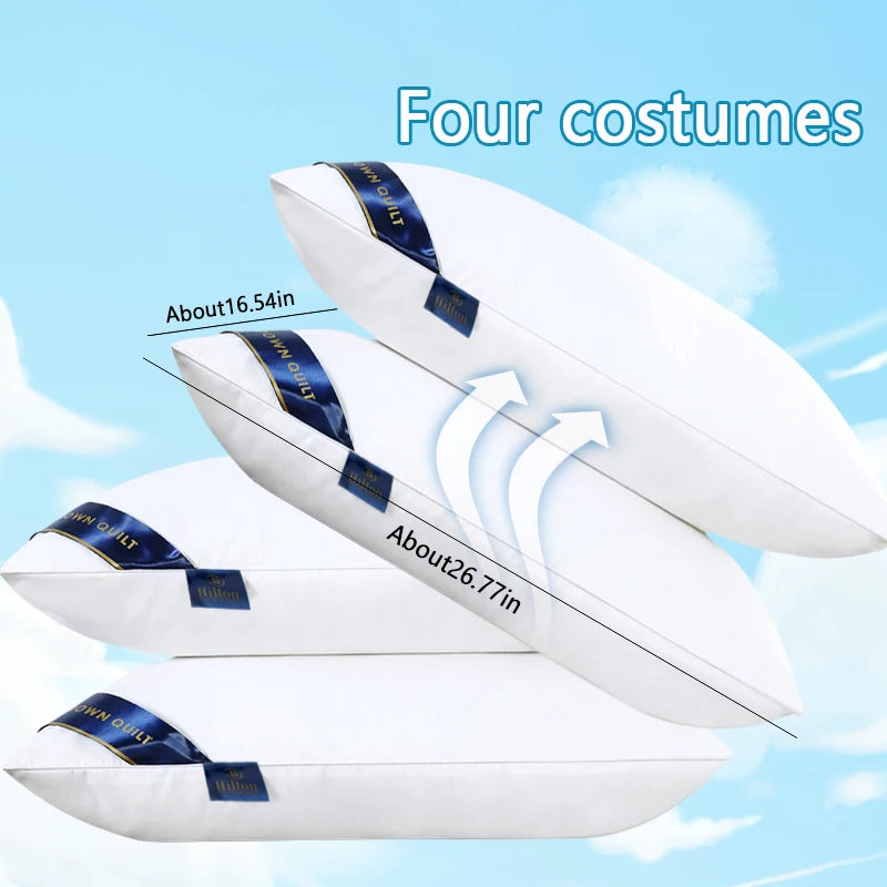 Memory Foam Pillow With Cotton Cover For Luxury Hotel Comfort