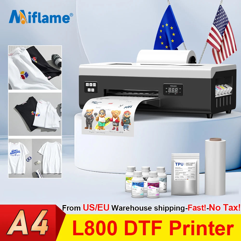 Miflame A4 DTF Printer For Epson L805 Direct To Film