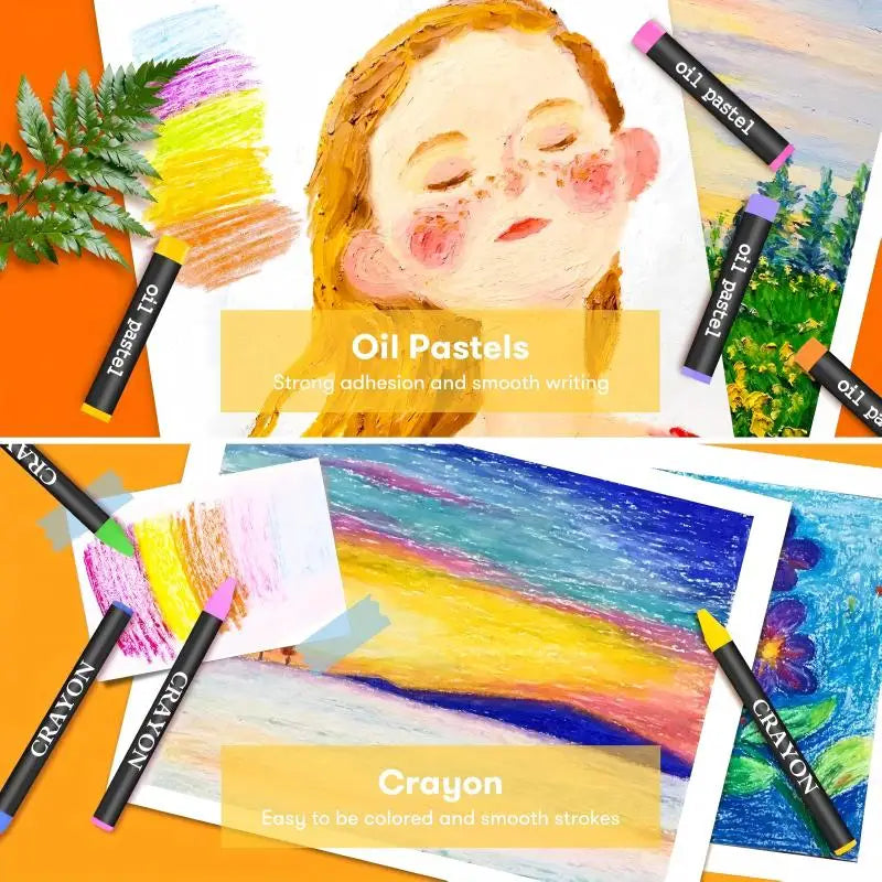 146-Piece Luxury Art Kit Set for Professional Artists