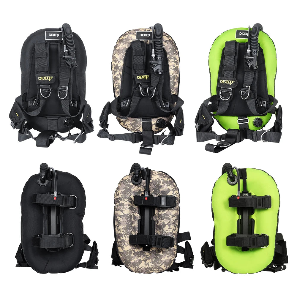 DIDEEP Buoyancy Control Device BCD Donut Design For Scuba Diving