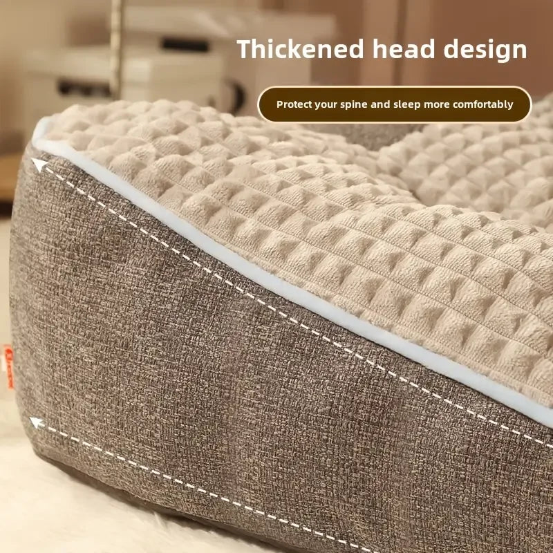Extra Thickened Orthopedic Dog Bed For Large Dogs And Seniors