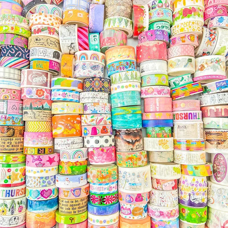 Washi Tapes Set 60 Designs For Scrapbooking And Journaling