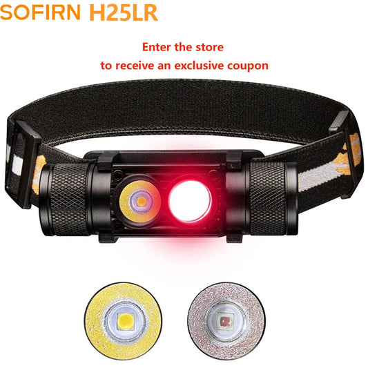 Sofirn H25LR LED Rechargeable Headlamp 1200 Lumen 90 CRI