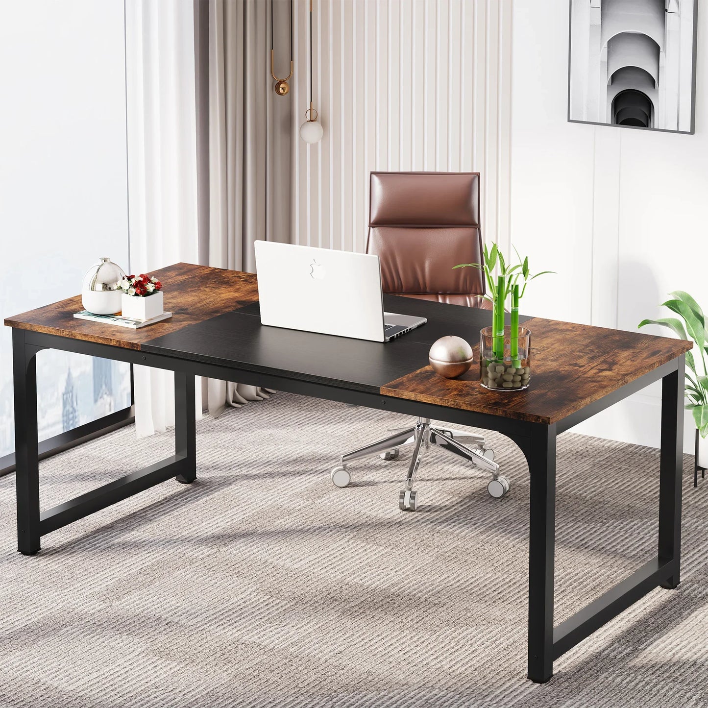 Tribesigns Modern Computer Desk For Home Office Study