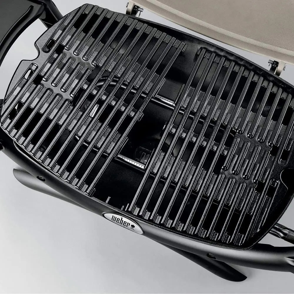 YTYIN Q1200 Portable Liquid Propane Grill With Cast Iron Grates